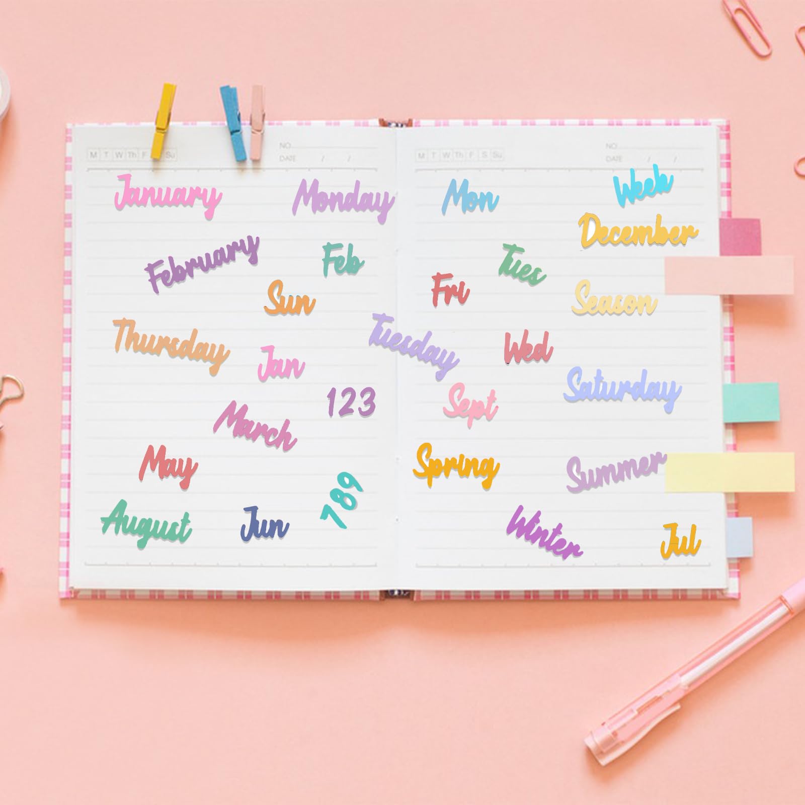 Amazon.com: ORIGACH Dates 月份年字金屬切割模具適用於剪貼簿和卡片製作2023 年1 月至12 月 字模切適用於剪貼簿相簿裝飾雕刻手工紙卡: