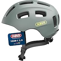 ABUS Youn-I 2.0 Casco per Ragazzi - Casco da Bicicletta con Luce per Bambini