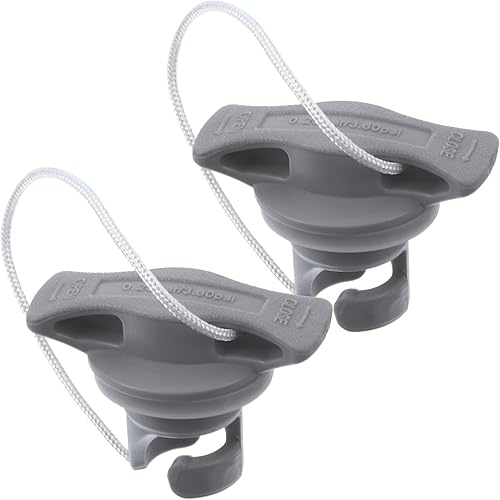 BESPORTBLE Tapón de válvula de aire de barco, cubierta de válvula de barco inflable, tapones de aire en espiral, repuesto para balsa de goma, kayak,