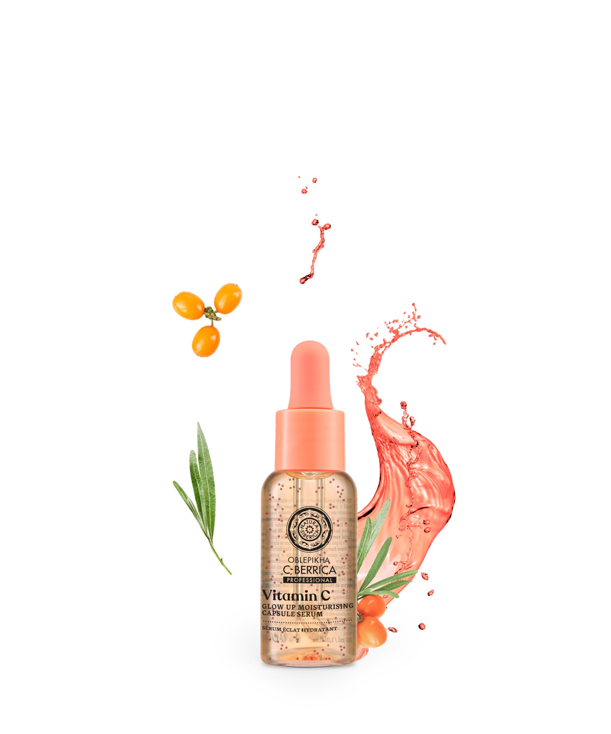 Natura Siberica Feuchtigkeitskapsel-Serum Glow Up mit Vitamin-C – Produktbeschreibung