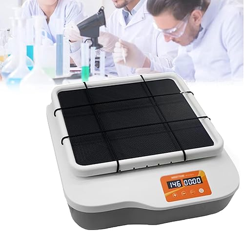 Agitadores orbitales digitales de laboratorio, mezclador orbital de velocidad ajustable de 40-200 RPM, agitador giratorio horizontal con función de