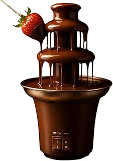 Fonte de chocolate elétrica cascata com 3 andares capacidade para