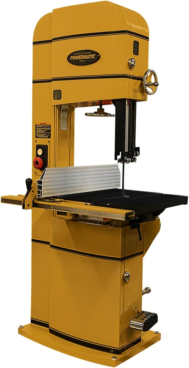 Powermatic 18-Inch Woodworking Bandsaw with ArmorGlide, 5 HP, 1Ph 230V PM1800BT