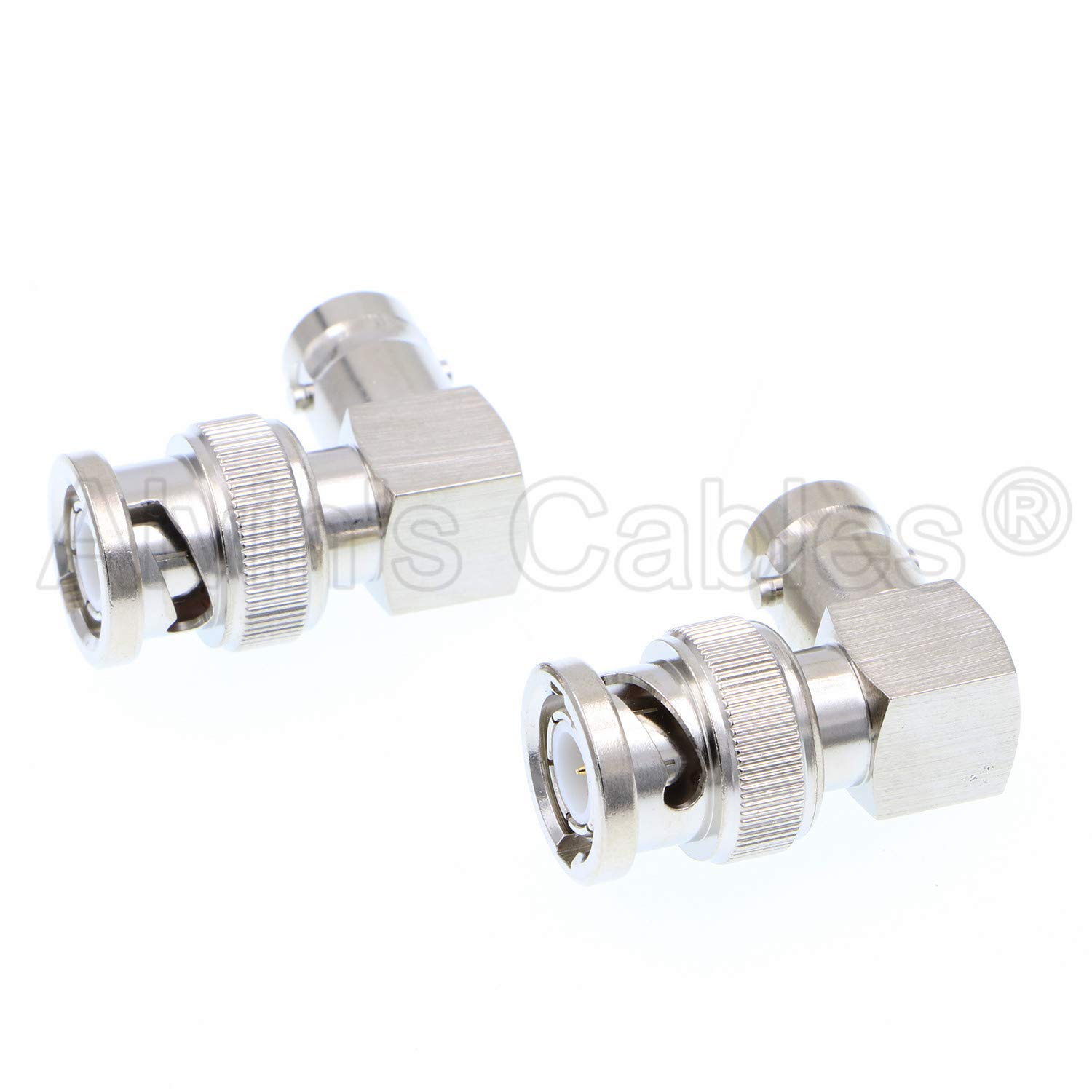 Adattatori BNC 90° Maschio-Femmina - 2 Pezzi In Ottone Per Video HD/SDI - Connettori Angolati Professionali - Foto 8