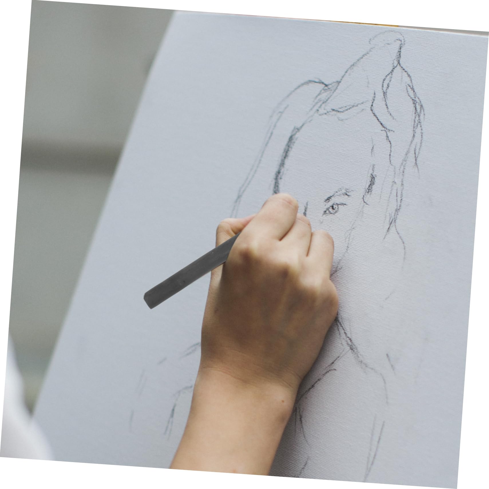 60piezas Lápices De Dibujo De Carboncillo Comprimido Varillas De Carboncillo Para De Dibujo Para Sombreado y Diámetro Para y