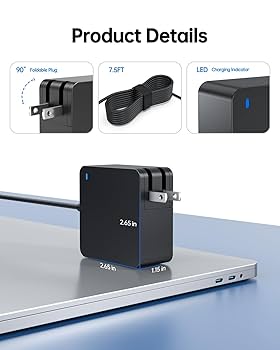 65W 45W USB C Laptop Charger For Asus VivoBook S14 S435 Genuine 20V 3.25A Power Supply Adapter Cord