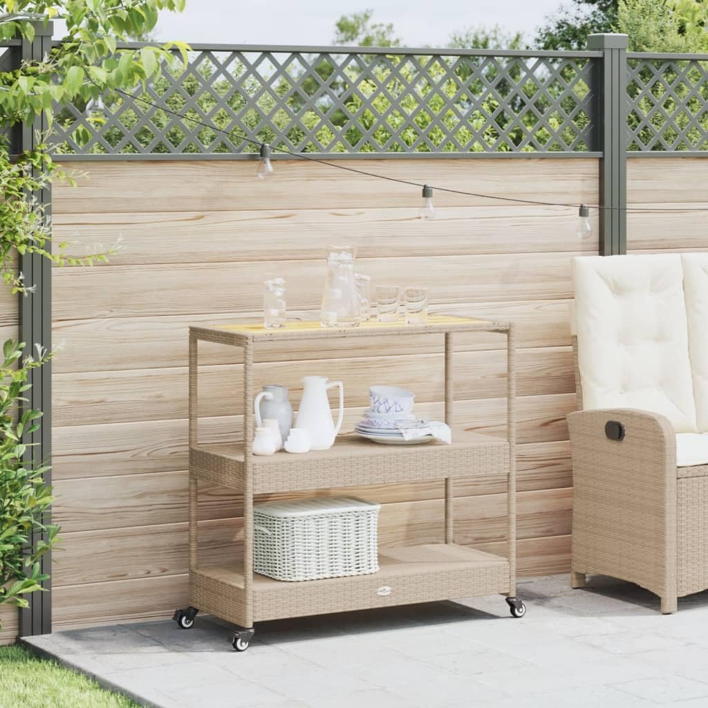 Chariot desserte MOBILOT en bois et inox | ENO