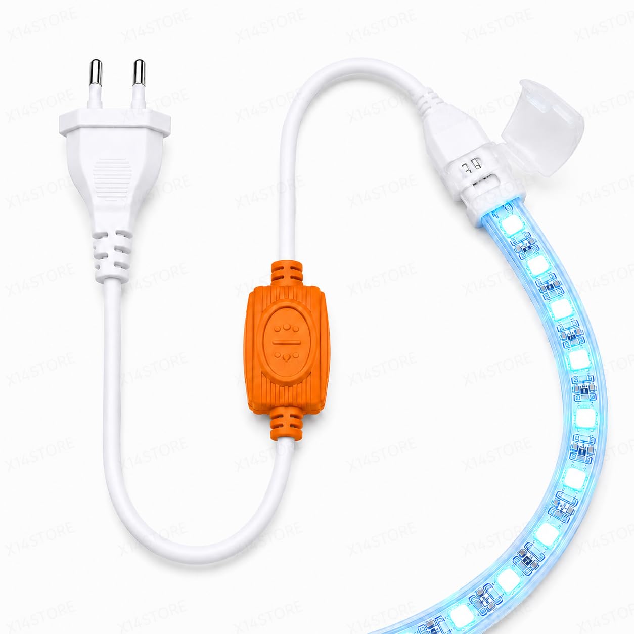 2 Pcs LED Rope Light Power Cord | 2 Pin Power Connector Cable for 220V AC LED Rope Light & LED Strip Light | Plug & Play Power Cable for Decorative Lighting | Easy Installation (Pack of 2)-image-38