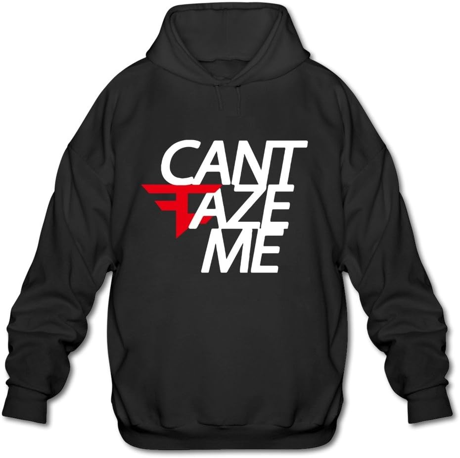Call of Duty Champion Faze Clan Can't Faze Me Hoodies for Mens XL Black