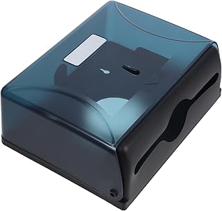TIDTALEO Dispensador De Toallas De Papel De Caja De Pañuelos De Pared Soporte para Toallas De Baño Color Oscuro para Uso Hotel y Cocina