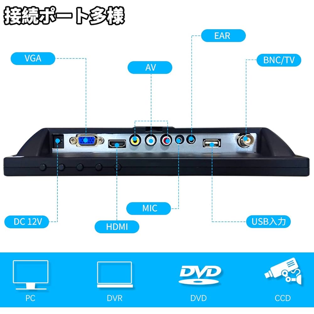 約10インチ 黒 液晶ディスプレイ 本体 Amazon.co.jp限定】JAPANNEXT 43インチ 大型4K(3840x2160)液晶