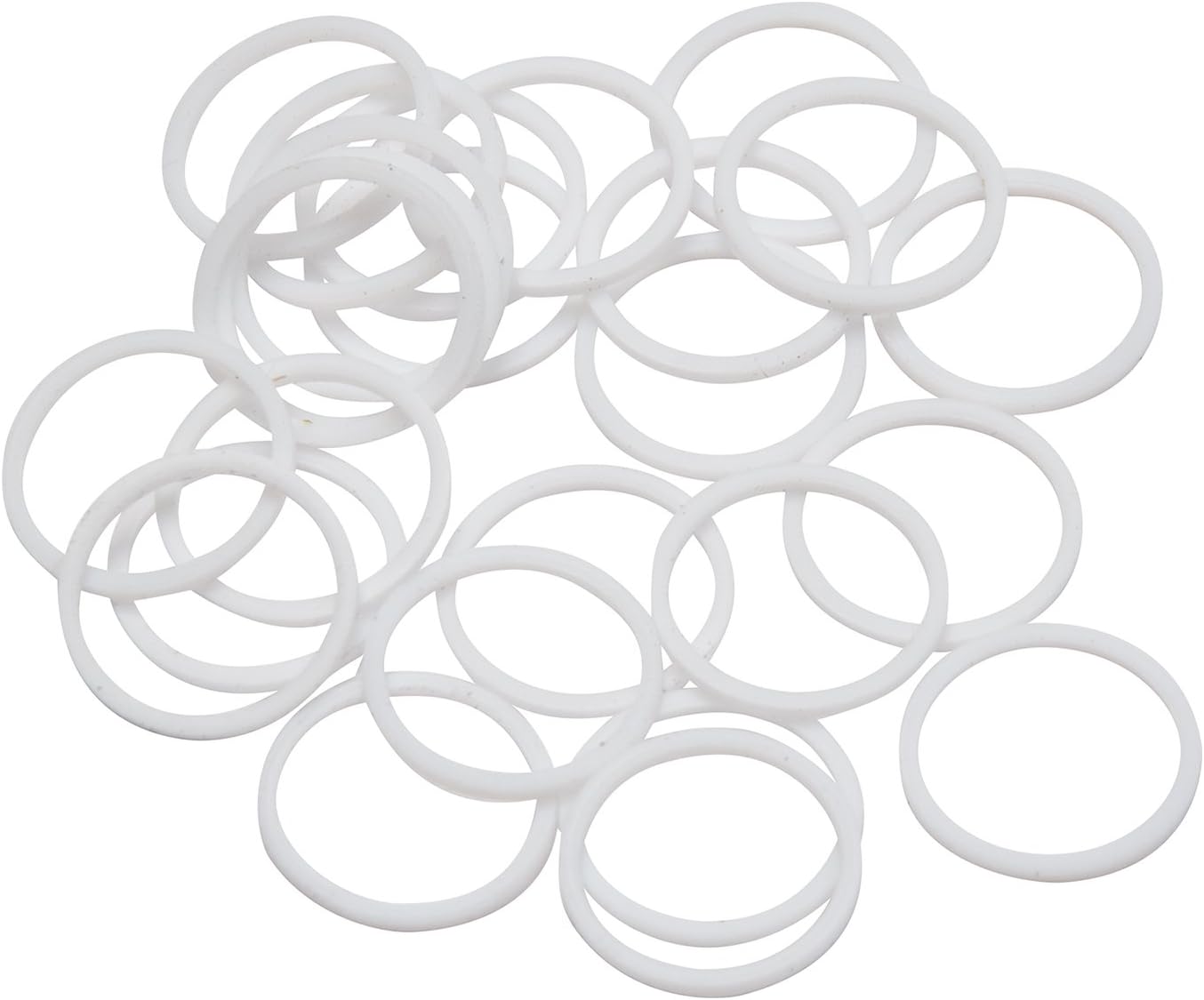 Edelmann 70005 Replacement Teflon Seals for Type III Power Steering Systems - 25 Pack