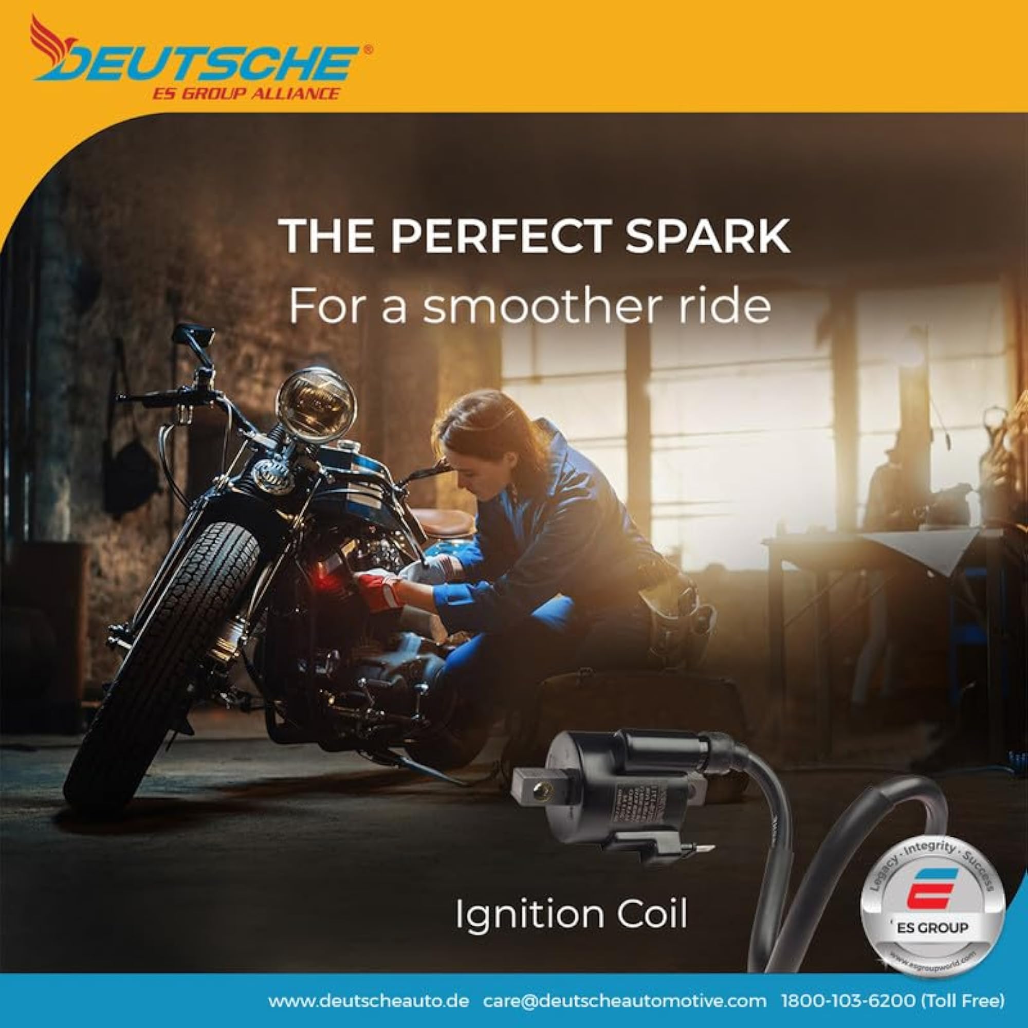 TVS Apache Ignition Coil, OEM Replacement Part