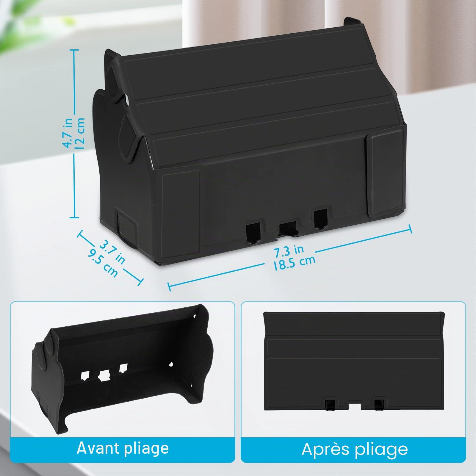Pare-Soleil pour DJI Mini 2 Mini 3 Pro Air 2S Mavic 3, Couverture de Bouclier de Lumière Pliable pour 4.4-7.1 Pouces