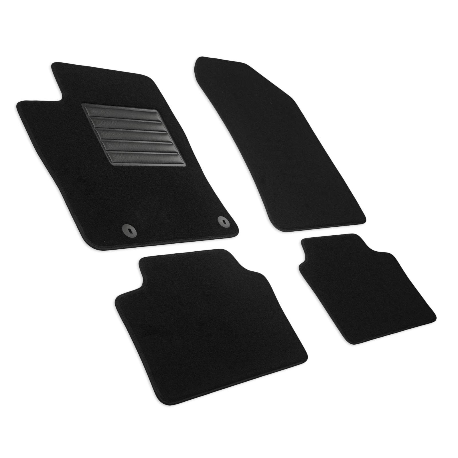 MDM SP-7593 Velour Car Mat Suitable for Hyundai Kona (Diesel Petrol Mild Hybrid 48V) 11.2017>08.2023