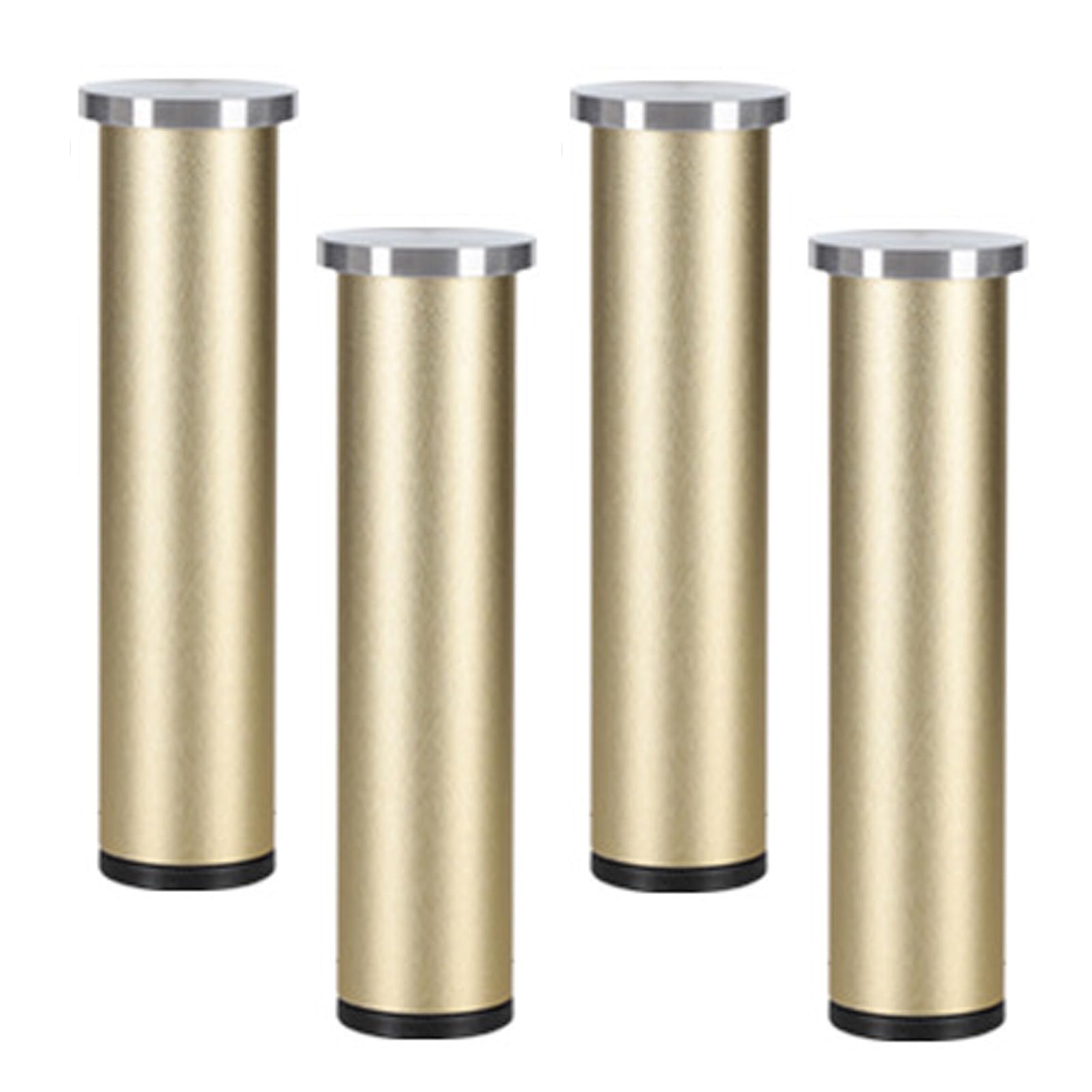 Patas metálicas de aluminio de alta calidad para muebles de diseño contemporáneo