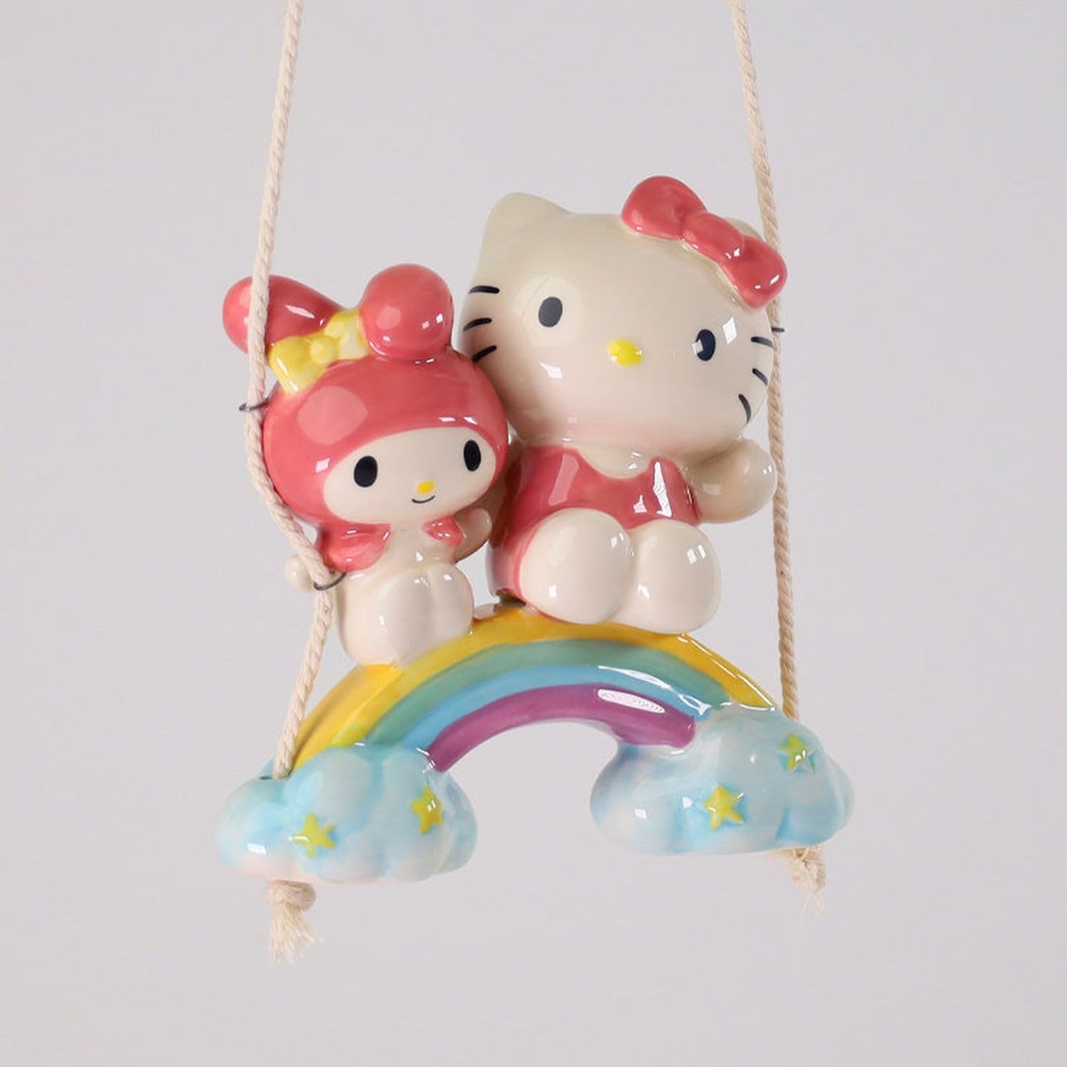 maimero　0516 Amazon.com: Blue Sky Clayworks Hello Kitty and My Melody Rainbow