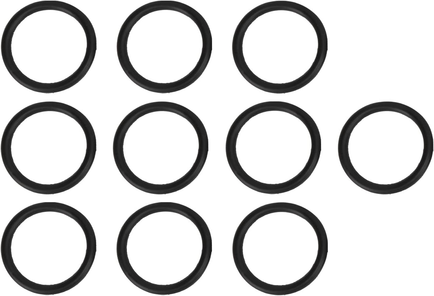 Fydun Quick Release Bumper Fasteners, Black Rubber Universal Fit for Bumper, 10pcs