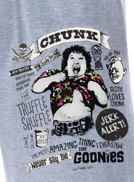 INTIMO The Goonies Mens' Movie Film Sloth Chunk Sayings Sleep Pajama Pants3