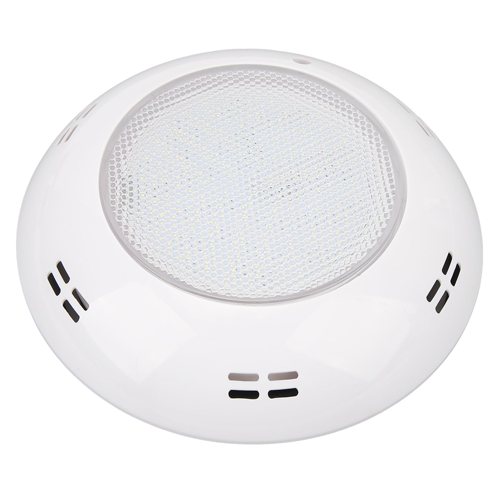 Naroote Unterwasserleuchten, IP68 Wasserdichte LED-Schwimmbadleuchten, 9,1 Zoll Durchmesser 6,1 Fuß Kabel, 18 W Helle LED für den Garten (weißes Licht)