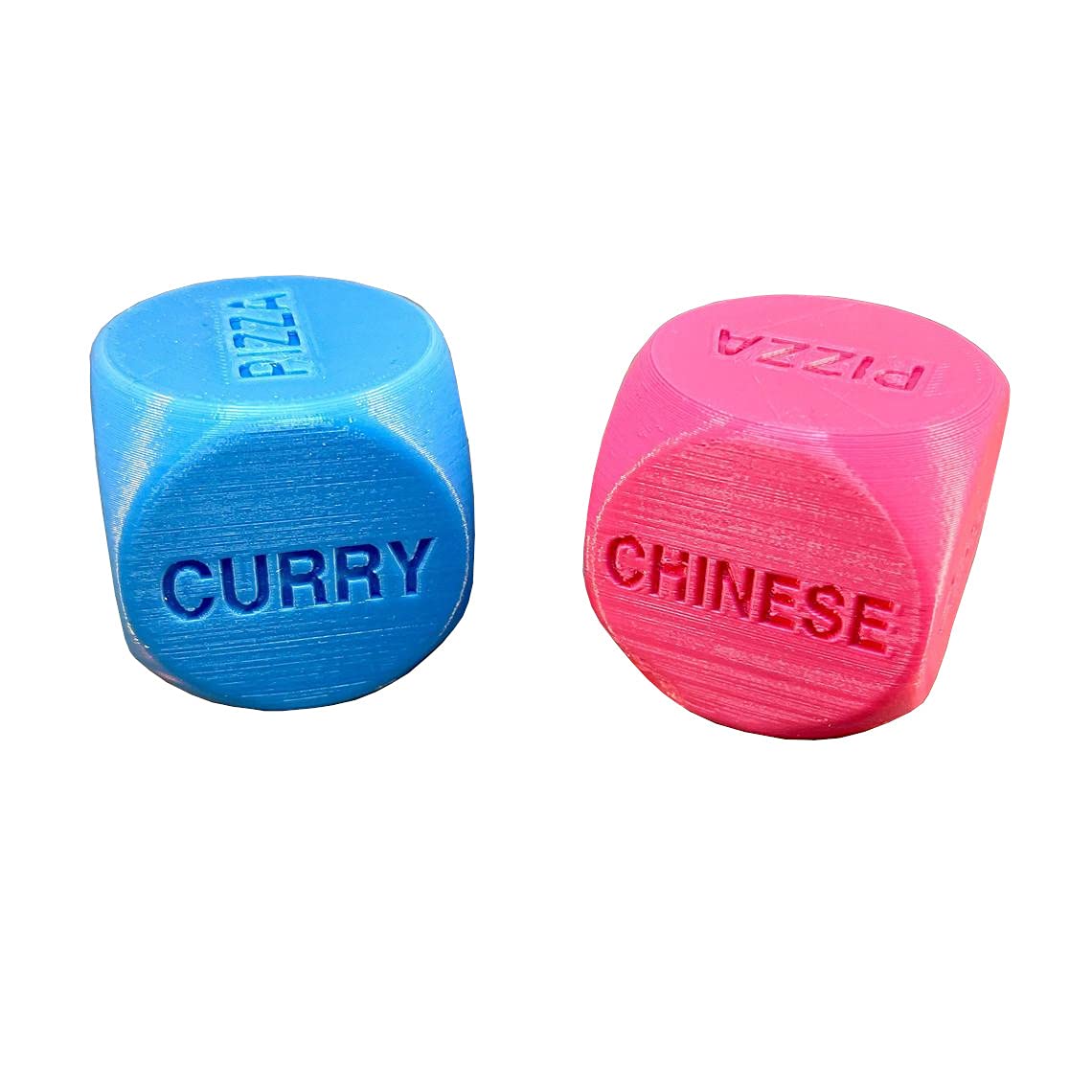 Personalised Takeaway dice - Takeout decision maker - 3D Printed