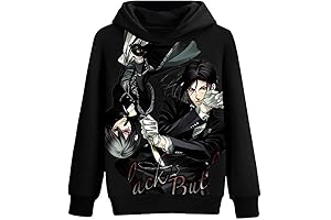 Anime Ciel Phantomhive Black Butler Hoodie Jacket