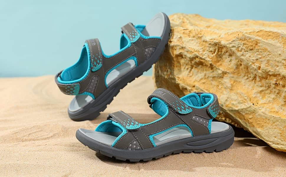 QUANDELI Women's Summer Waterproof Hiking Sandals - Image 2