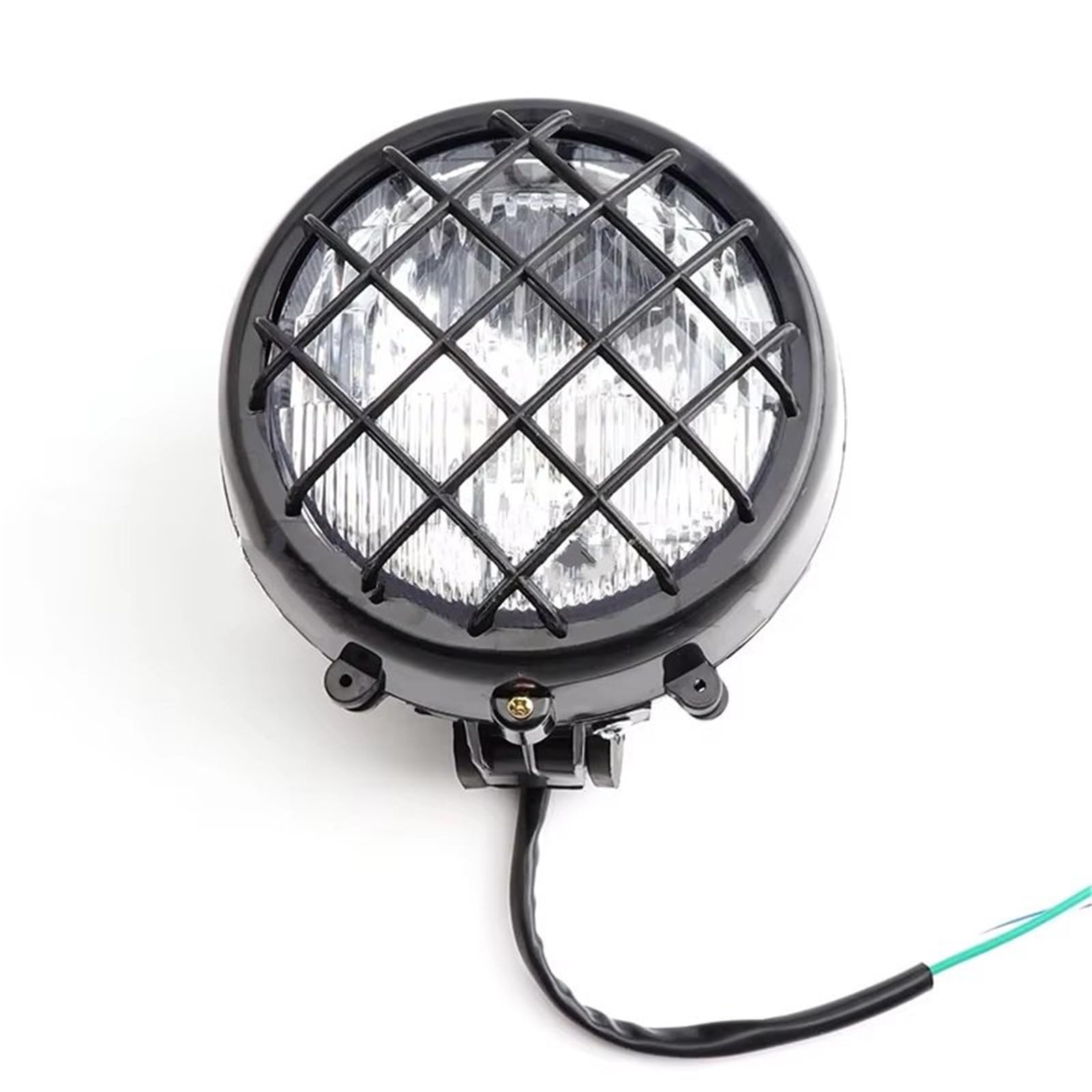 Phares de moto à LED Phare de moto Ampoules à lentille étanche pour Warrior 1996 – 2001, 1 pièce, phare de moto LED, assemblage de phares