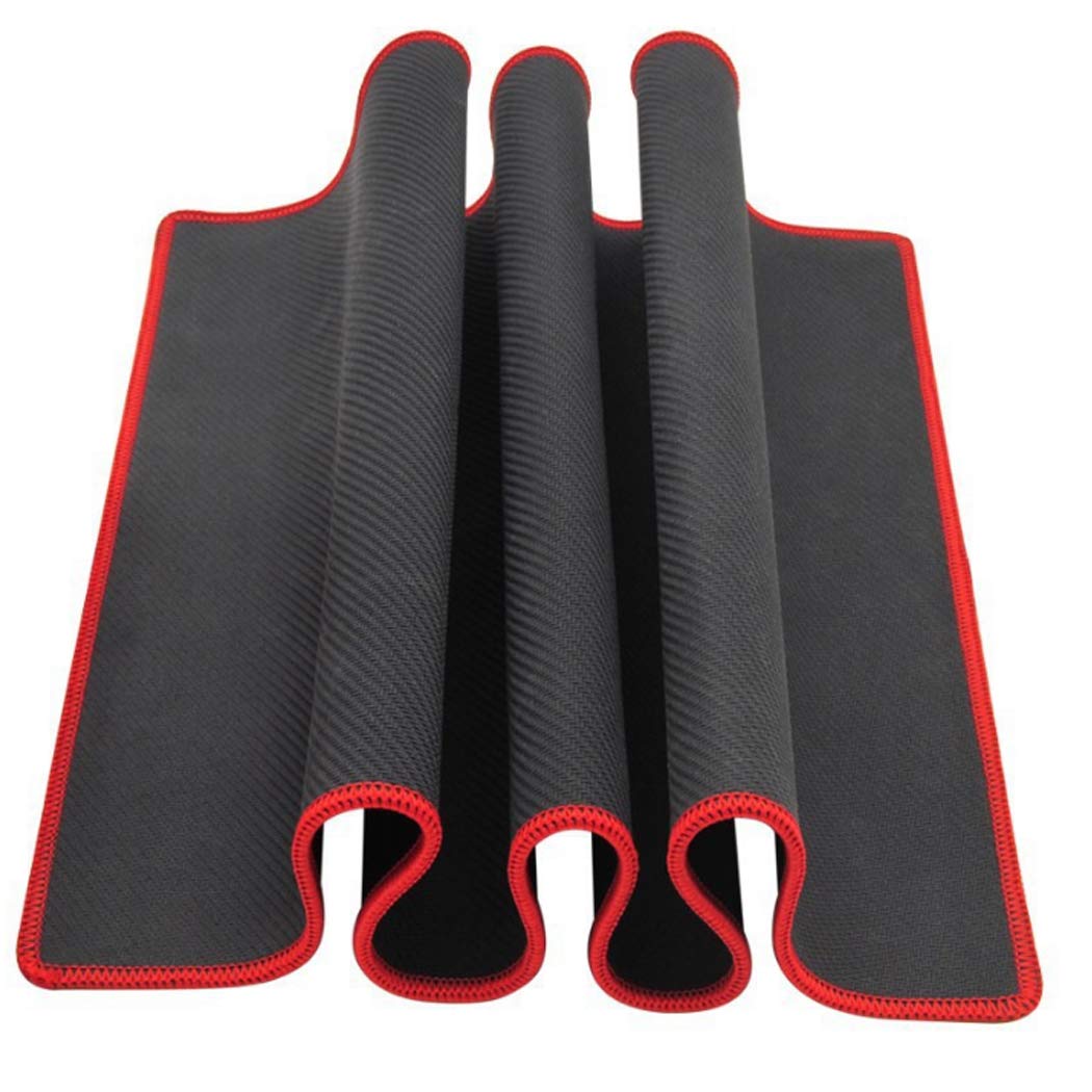 XXL Gaming-Mauspad – 80x30 Cm, Rutschfeste Gummiunterseite, Dunkelgrüner Marmor-Look