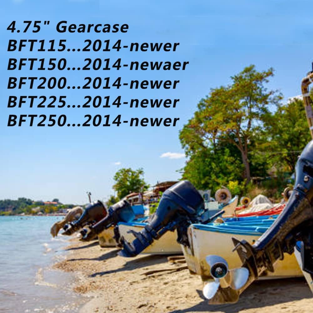 Boatman Boat Polished Stainless Propeller fit Tohatsu Outboard Engines 9.9HP-250 HP 3 Blades RH/LH