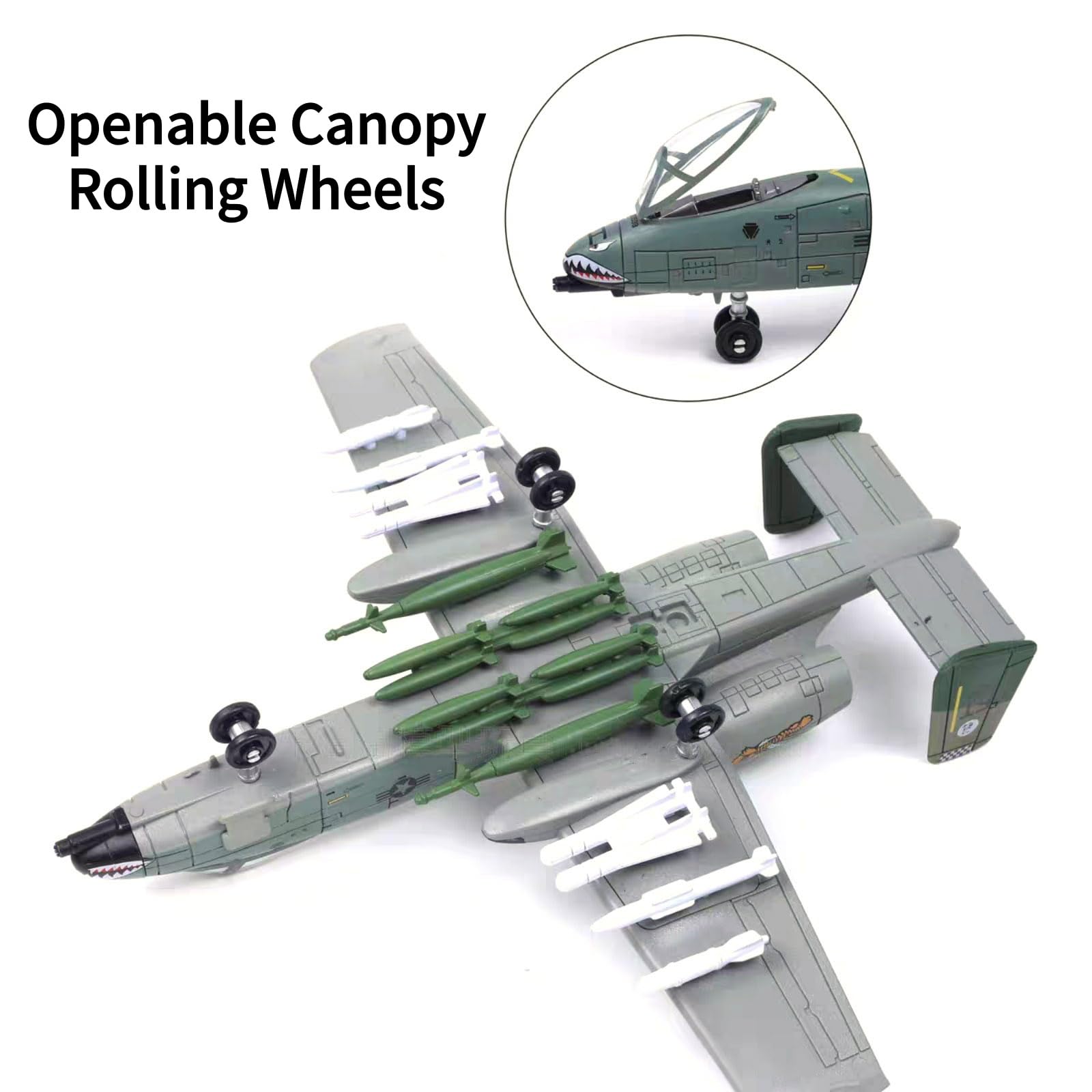 Amazon.co.jp: 1/72スケール アメリカ空軍 A-10 サンダーボルトII