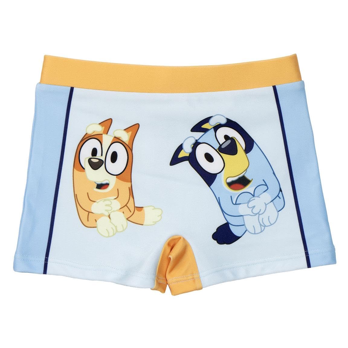 Bluey Bañador para Niño, Bingo Shorts de Baño Boxer, Bañador de Natación para Niños, Tallas 2 a 6 Años