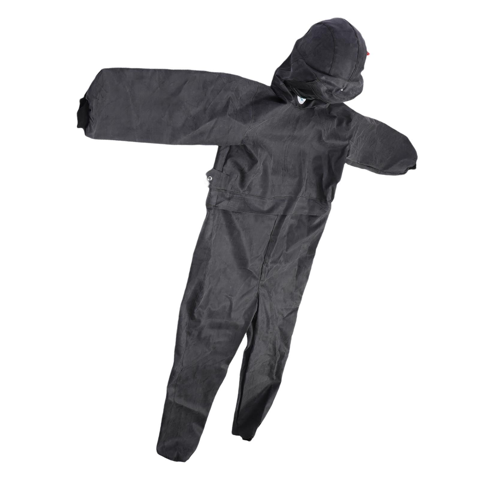 Yosoo Health Gear Tuta per Sabbiatura, Tuta per Vernice Spray in Tessuto di Gomma, Tipo Diviso con Casco Integrato Tubo di Ingresso dell'Aria Protettiva da Lavoro Antierosione per Verniciatura