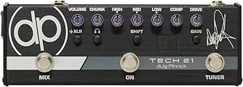 Amazon.com: Tech 21 dUg Pinnick DP-3X Signature Pedal Bass Preamp