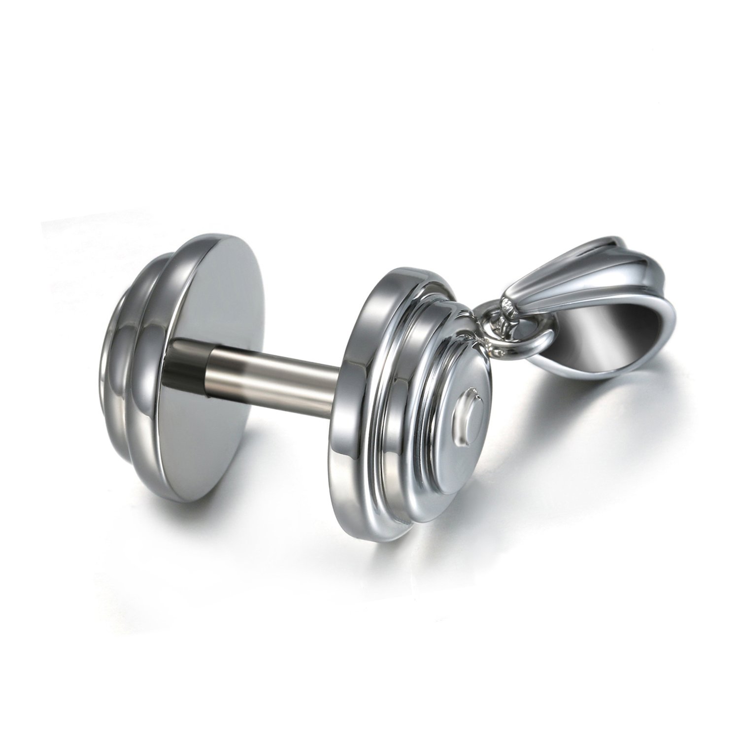 Cupimatch Herren Edelstahl Halskette, Thor Hammer Anhänger Hochglanz Poliert mit 55cm Kette, Silber schwarz gold