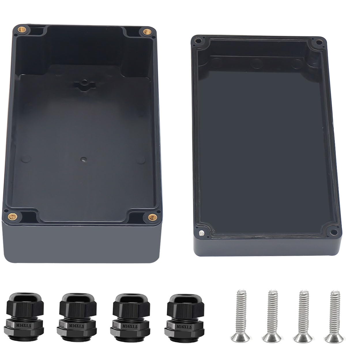 Waterproof ABS Electrical Box - DIY Project Enclosure -16