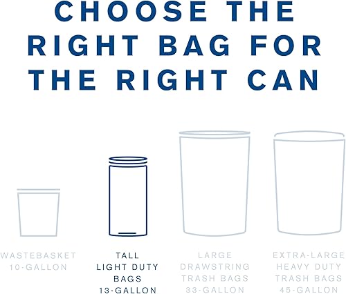 Miniatura 3 de Highmark Bolsas de basura, 13 galones, caja de 200, DP09288