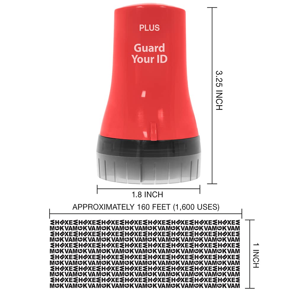 Guard Your ID Szeroki stempel chroniący przed kradzieżą tożsamości, 3-pak do poczty