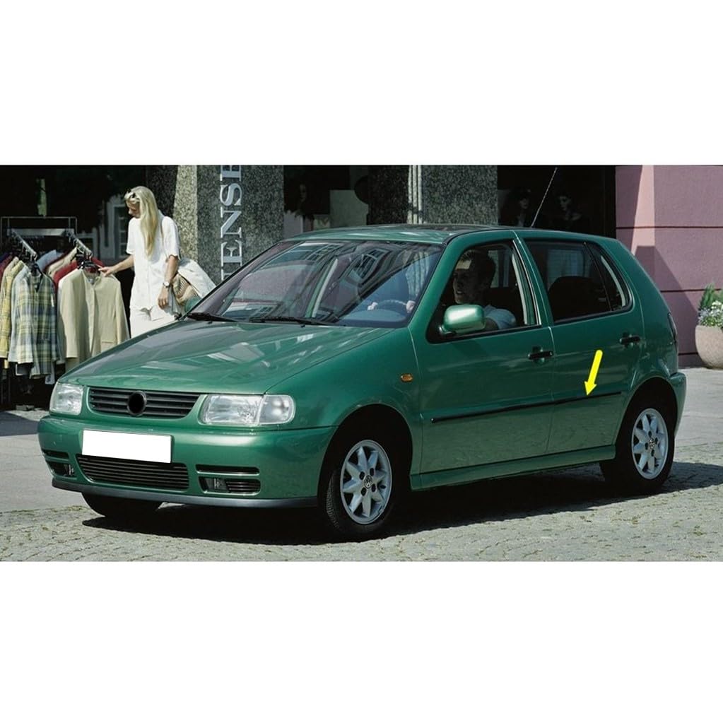 Sol Arka Kapı Orta Çıtası Siyah 6N4853753A VW Polo Hatchback ile uyumlu 1994-1999