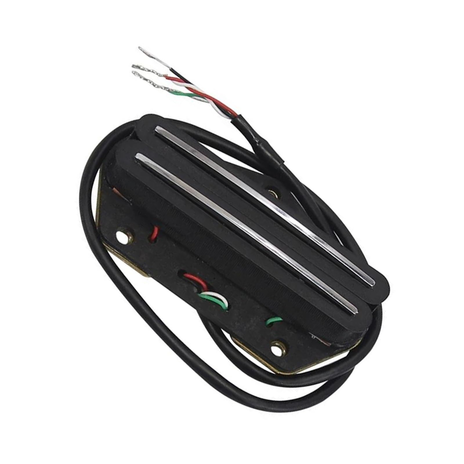 Pastilla de guitarra eléctrica Puente Humbucker Alnico V Dual Track Pickup Para Guitarras Eléctricas(12K)
