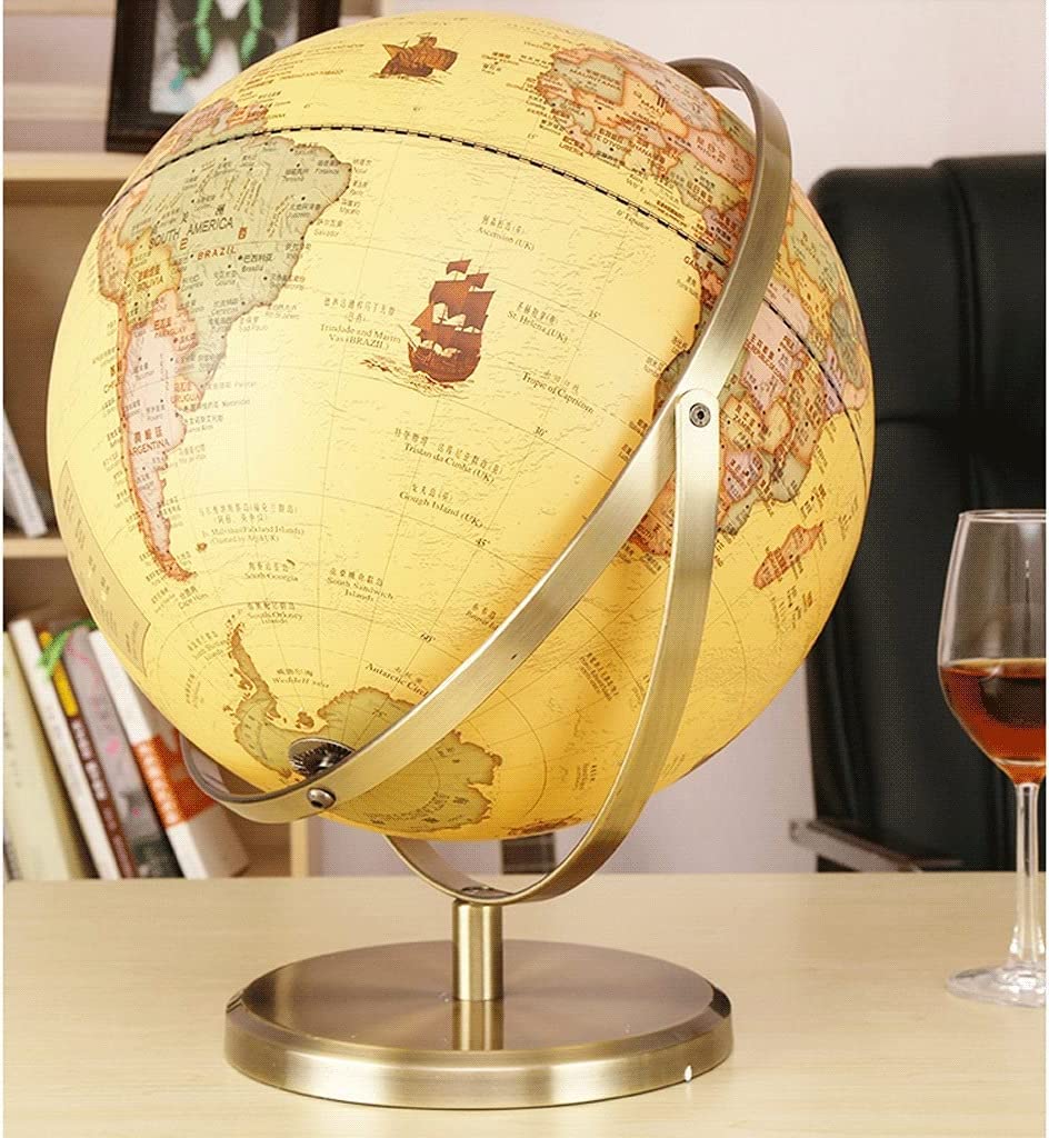 Globo terrestre, Con Supporto Globo Rotante A 720°(25cm)