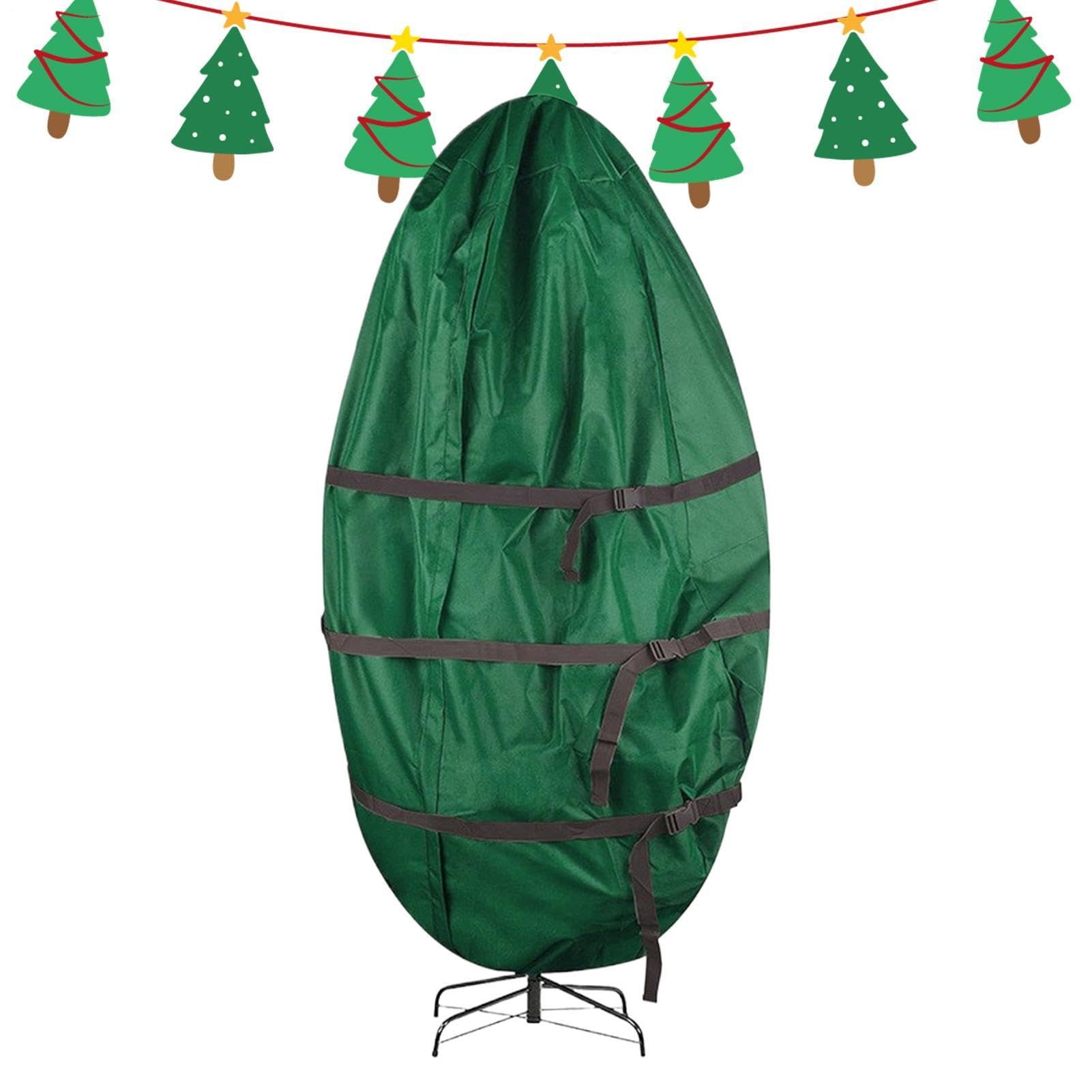 Contenitore per alberi di Natale, verticale, regolabile, resistente | copertura per albero di Natale, a prova di e polvere, protezione per albero di Natale per casa, appartamento, interni ed