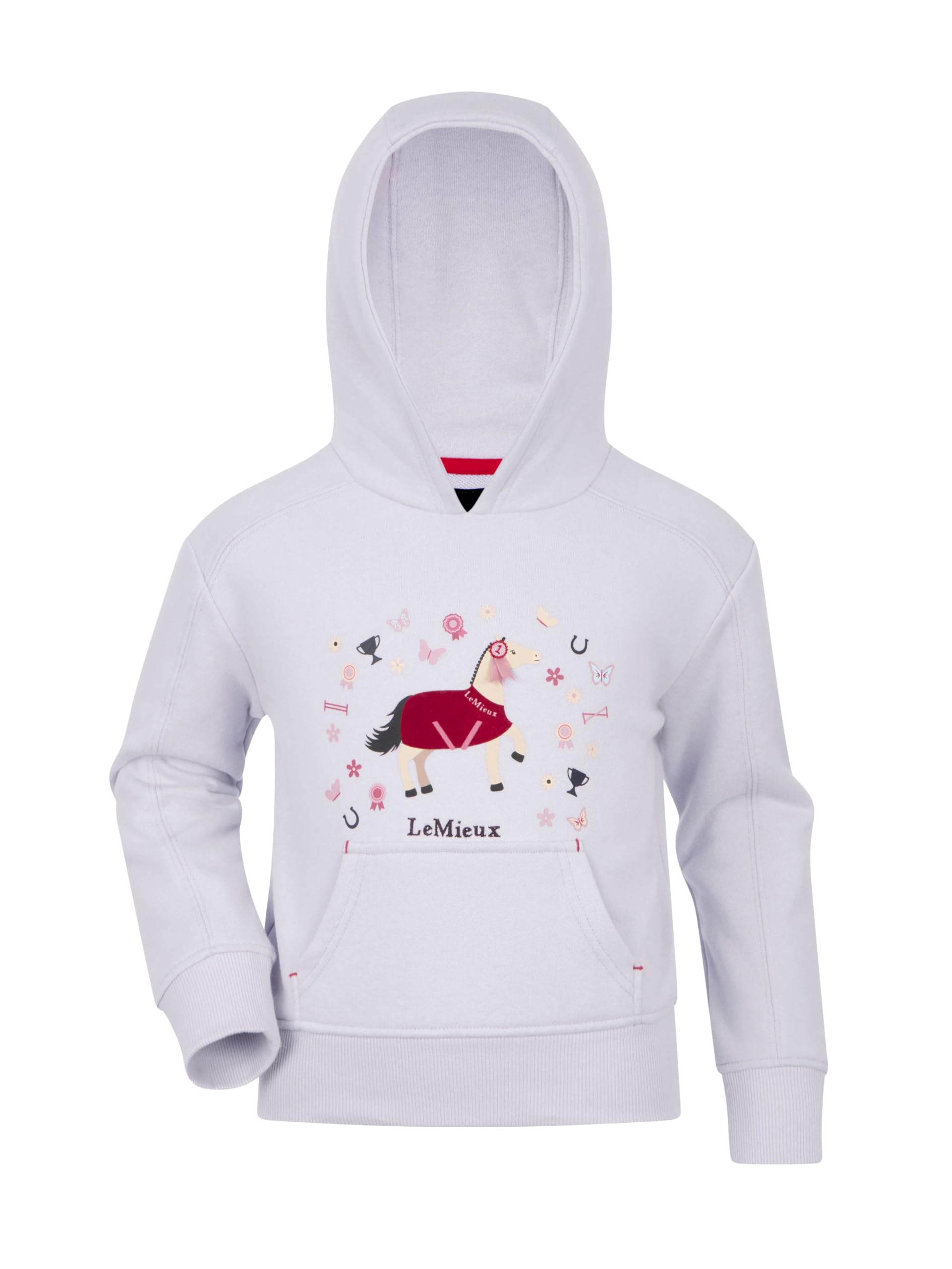 Lemieux Violet Child Hooded Riding Sweatshirt Romi
