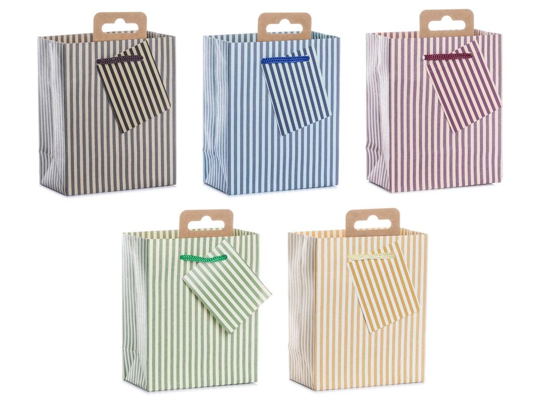 Laro Mini Premium Geschenktüten 10-100 Stk Mini Glitter, Anzahl:100, Muster Tüten:Tiere Mini
