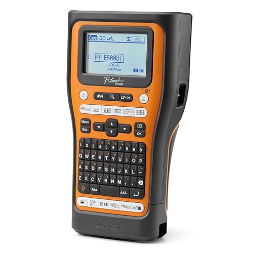 Brother PT E560BTSP imprimante pour étiquettes Transfert thermique 180 x 180 DPI 30 mmsec Avec fil &sans fil HSETZe Bluetooth AZERTY Neuf - vue 7