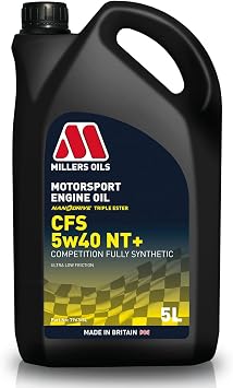 CFS 5w40 NT+ Fully Synthetic Competition Motor Oil 5 liters