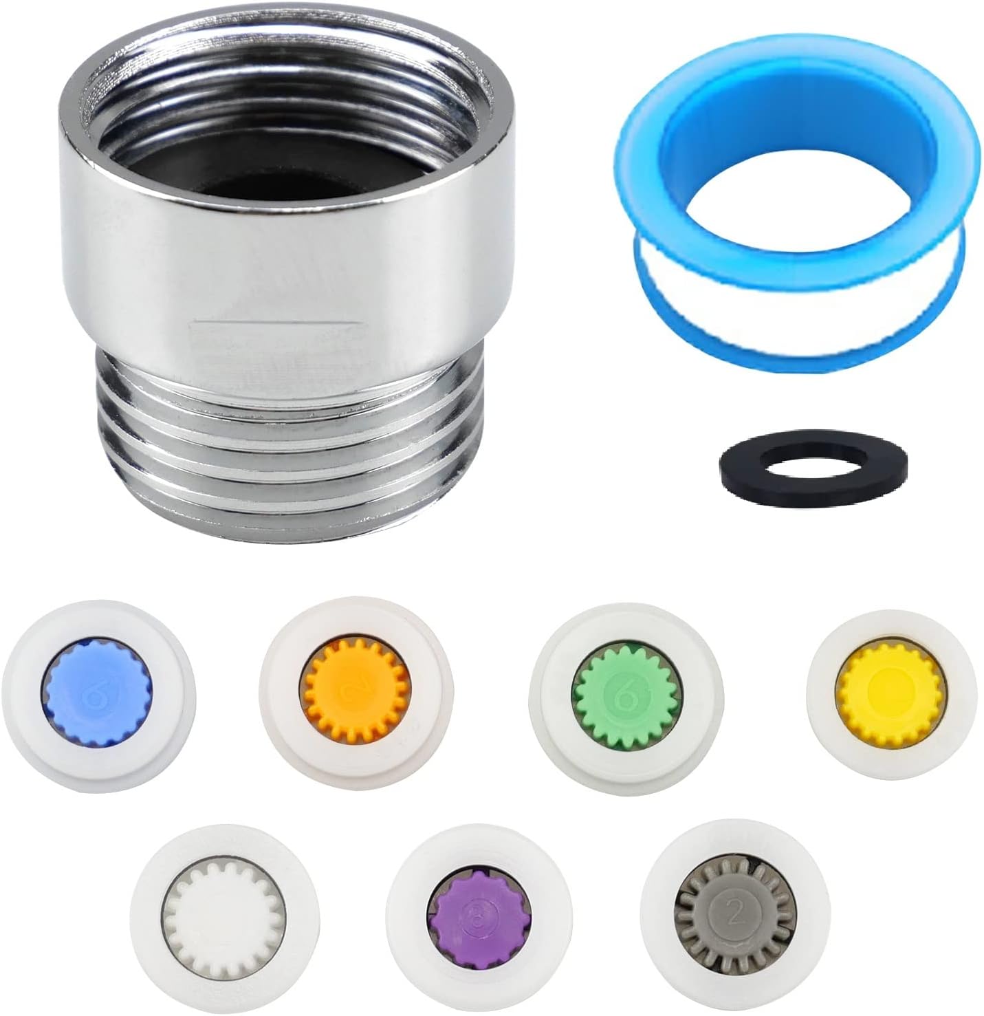 20 Pezzi Limitatore Flusso Acqua Doccia - Riduttore Consumo Per Rubinetto