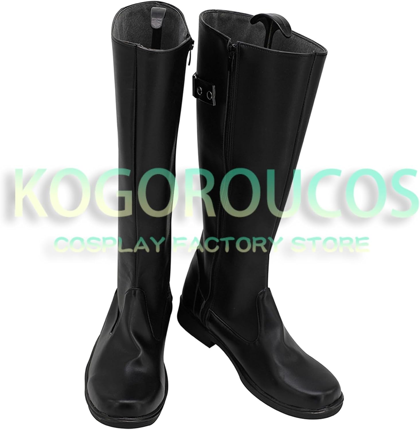 KOGOROUCOS Cosplay Shoes Boots for Count Dooku Darth Tyranus Customizable Large Size Costume Footwear M10129025