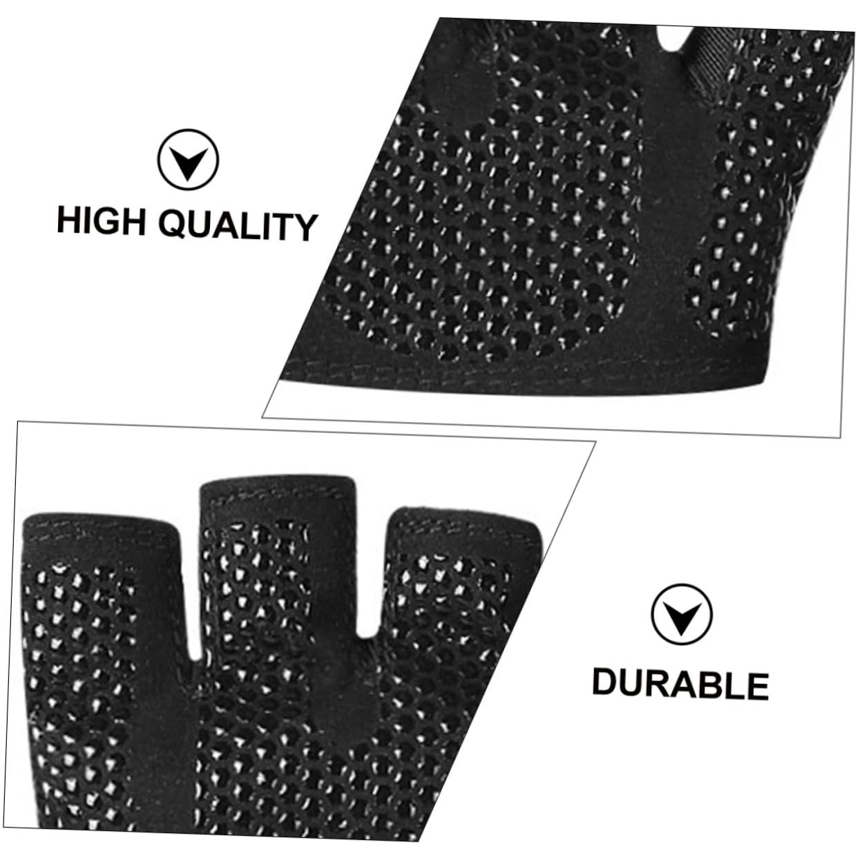 INOOMP 3 Paia Fitness Mezze Dita Culle Guanti Fitness Per Uomo Guanti Ciclismo Per Donna Guanti Esercizio Per Uomo Guanti Equitazione Palm Grip Per Palestra Mezzi Guanti
