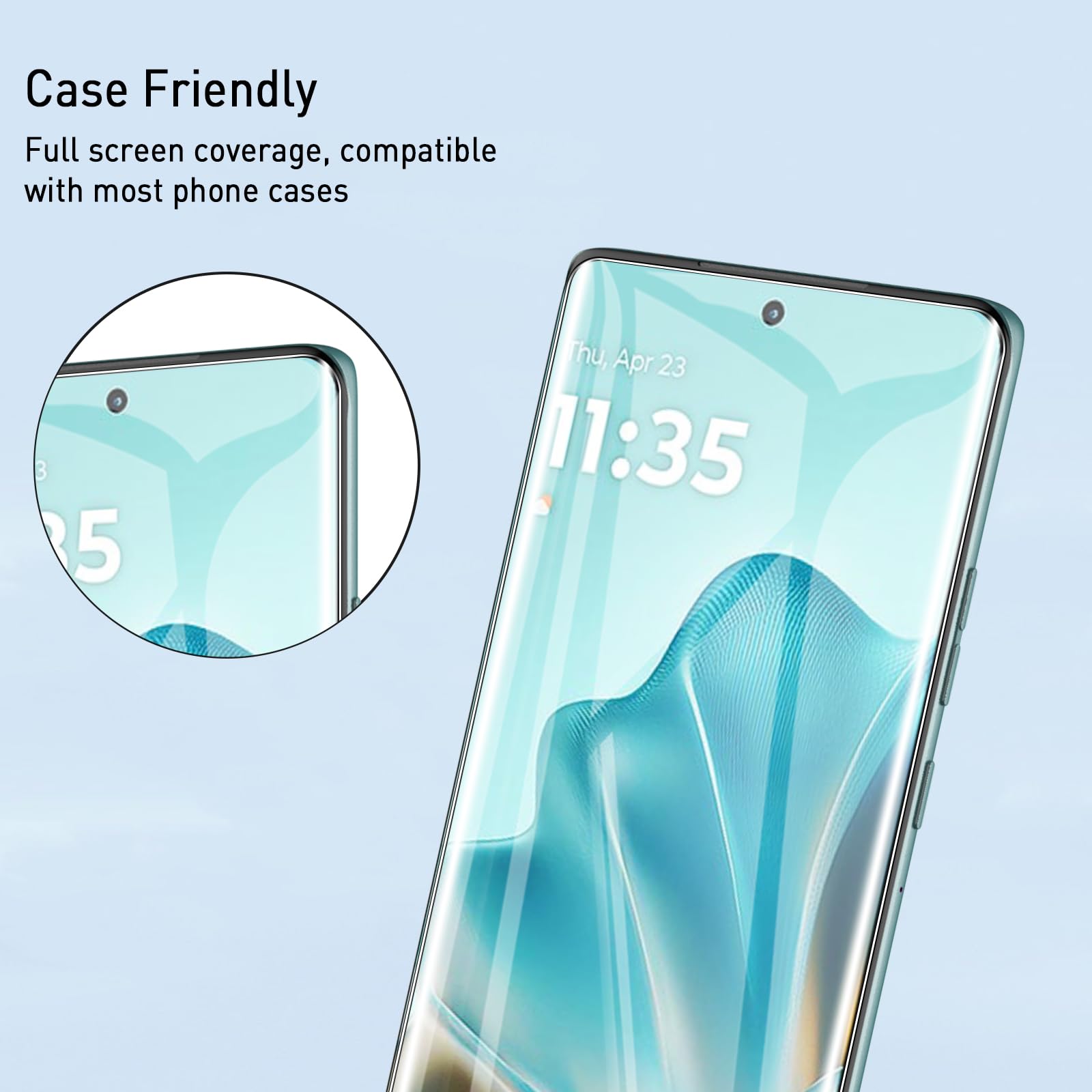 2 Pellicole Protettive In TPU Flessibile Per Motorola Moto Edge 60 Fusion – Trasparente, Antiurto, Antigraffio, Anti-impronta (Non Vetro)